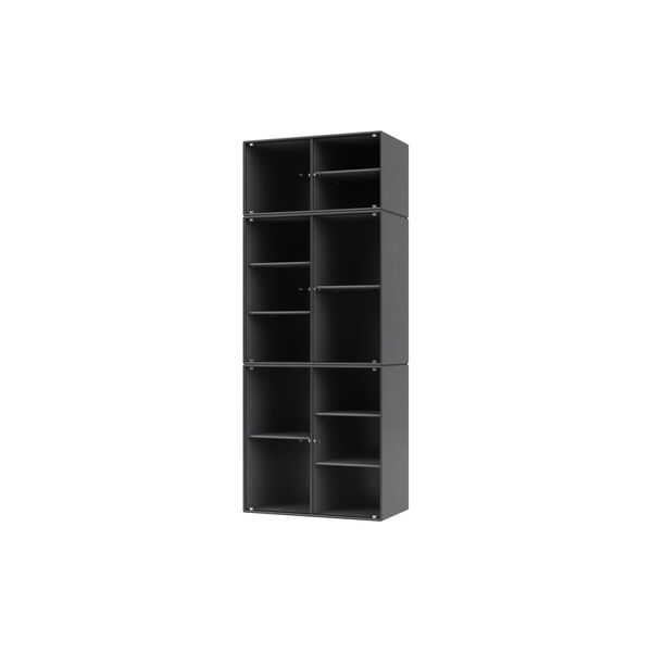RIPPLE IV vitrineskab, 36 coal, Montana Furniture