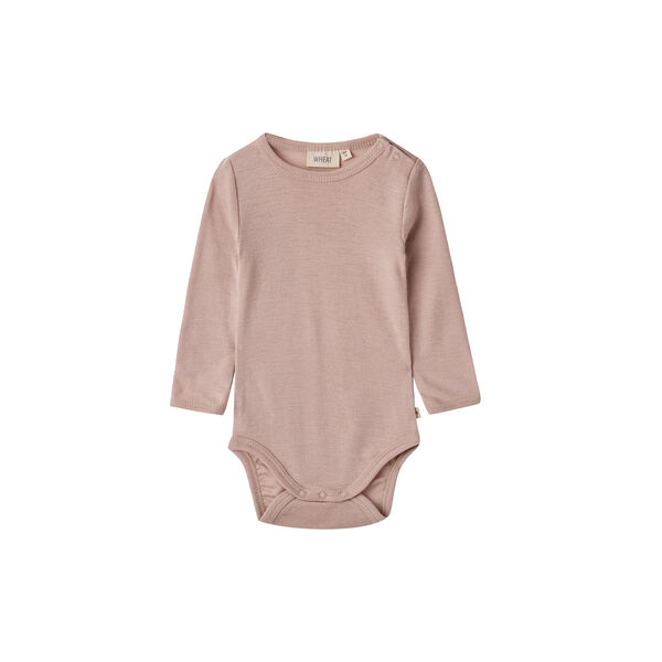 Wool Body L/S Lucca, 1135 dry rose, Wheat