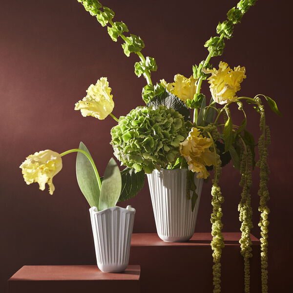 Hammersh&oslash;i Unfold Vase, hvid, K&auml;hler