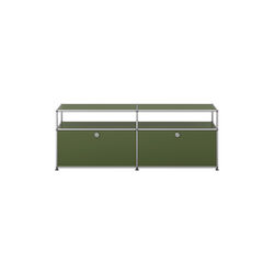 USM Haller | Model O2 | Olive Green | TV-m&oslash;bel, USM Haller
