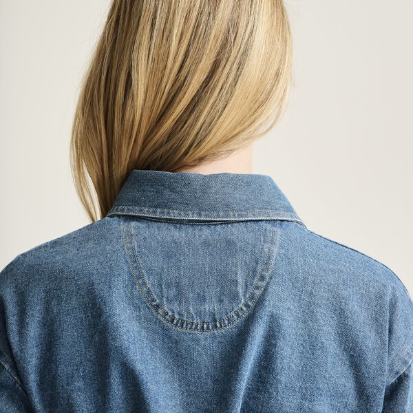 Hayato lang jakke, blue denim, BITTE KAI RAND