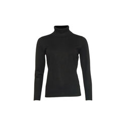 Basis viskose strik, black, Micha