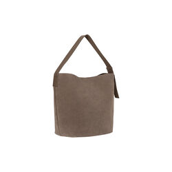 Day Imitation Suede Tote, major brown, DAY ET