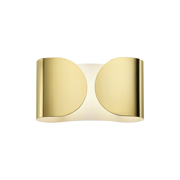 Foglio væglampe, gold, Flos