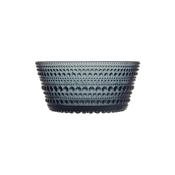 Kastehelmi skål, dark grey, Iittala