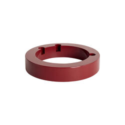 HALO Candle Holder | Large | Wine Red | Lysestage, oursociety