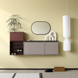 HIDE skoskab, 141 truffle, Montana Furniture