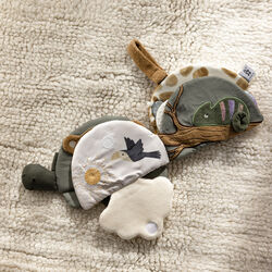 Skildpadden Turbo stof-aktivitetsbog, Sebra