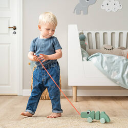 Croco trækdyr, green, Done by Deer