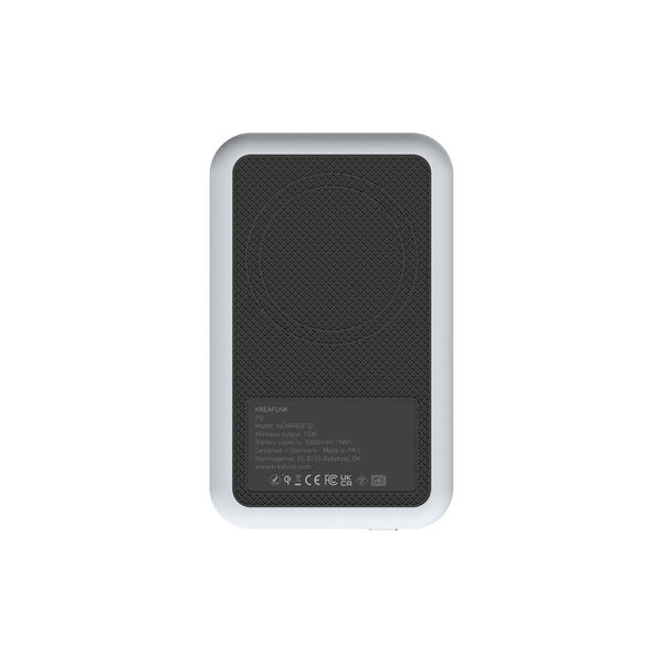 toCHARGE Qi trådløs powerbank, Kreafunk