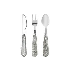 Sparkly Cutlery, sparkling blue Sparkly Cutlery, sparkling blue, Konges Sløjd