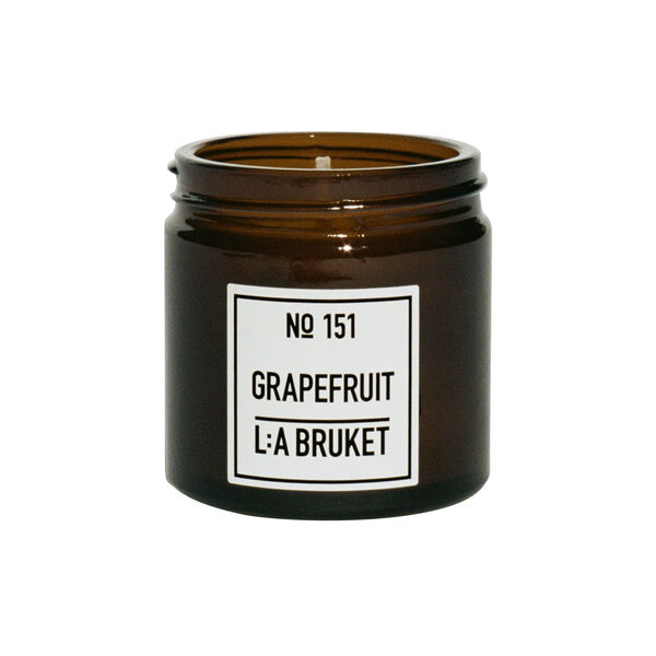 No. 151 Scented Candle, grapefruit, L:a Bruket