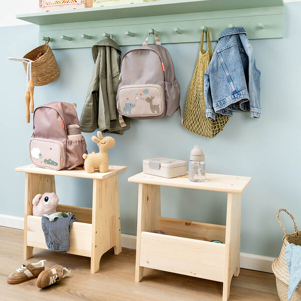 Celebration madkasse m/opdeler, sand, Done by Deer