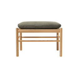 OW149F Footstool, Jade 20368, Carl Hansen & Søn