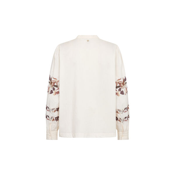 MMNotto Embroid Shirt, ecru, MOS MOSH