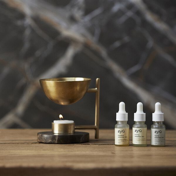 Aroma brænder, messing, AYU