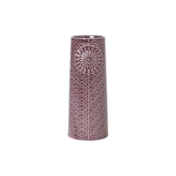 vægt Vant til badning Køb Pipanella Waves vase, aubergine | Dottir Nordic Design