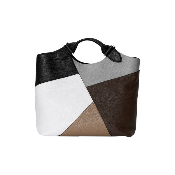 Stella Patchwork Big Tote, black | Decadent