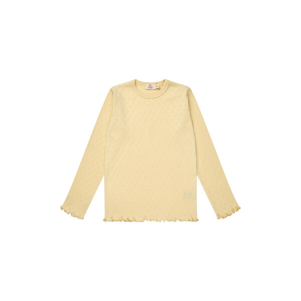 Pointelle Heart LS Tee, Copenhagen Colors Organics