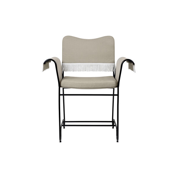 Tropique Dining Chair with Fringes, Udine Limonta 12/classic black, GUBI