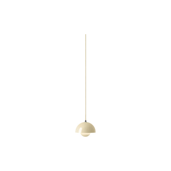 Flowerpot VP10 Pendant, ivory, &Tradition