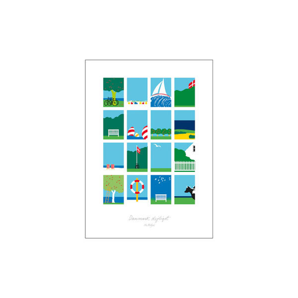 Danmark Dejligst Danmark Dejligst, Poster & Frame