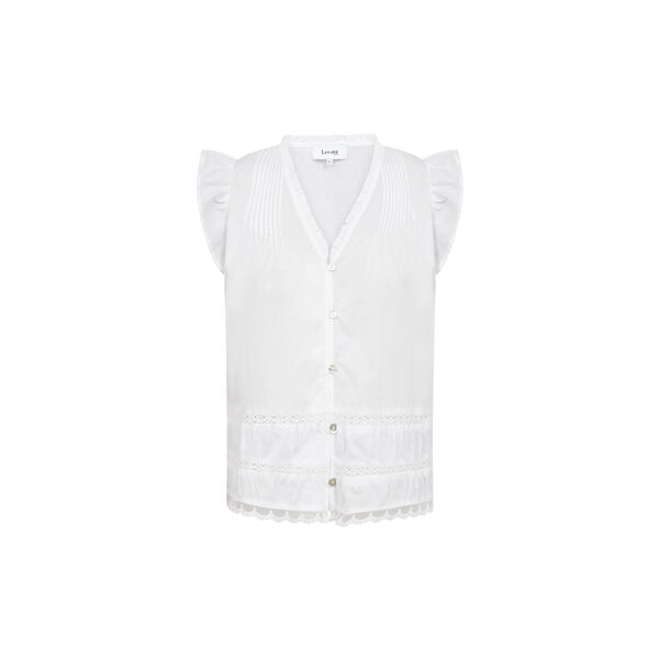 LR-ROSY 2 Bluse, white, Levet&eacute; Room