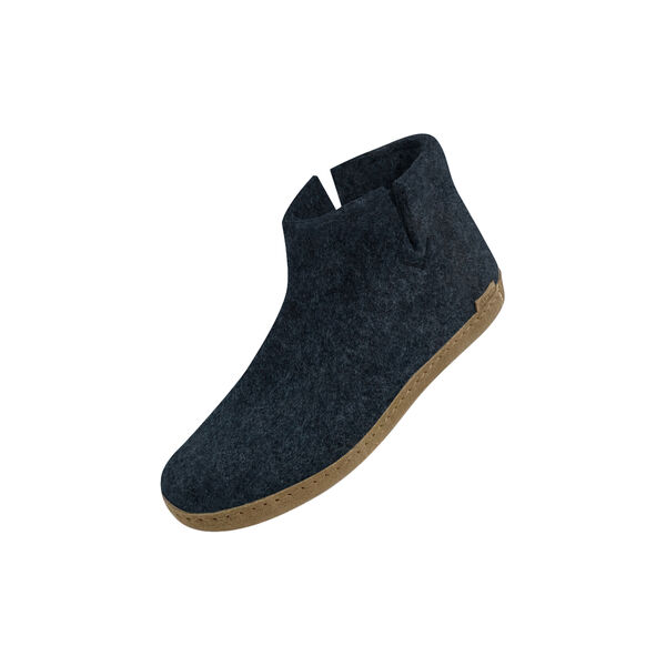 Filtankelstøvle, denim Filtankelstøvle, denim, Glerups