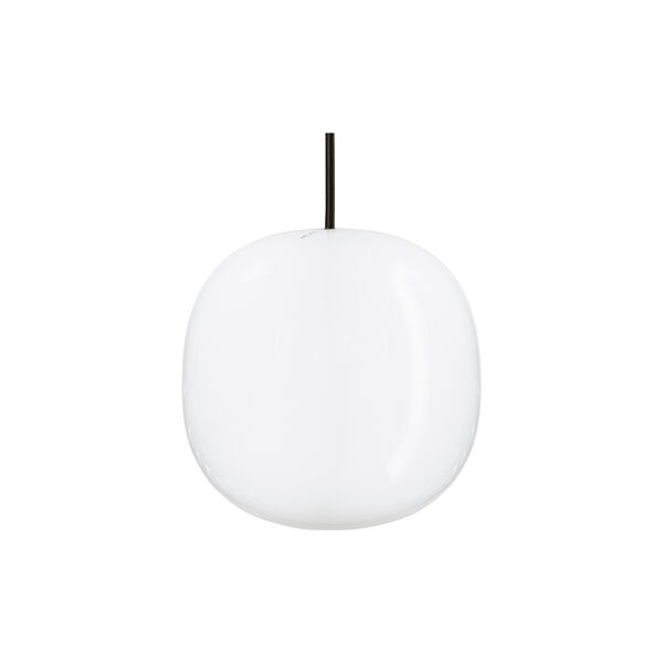SuperCube 200 Pendant, opal/black, Piet Hein