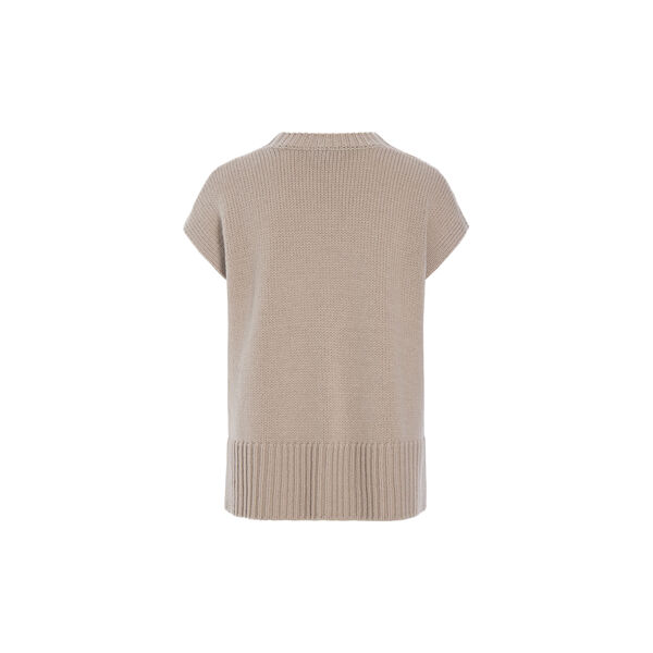 Nitto &aelig;rmel&oslash;s bluse, stone, BITTE KAI RAND