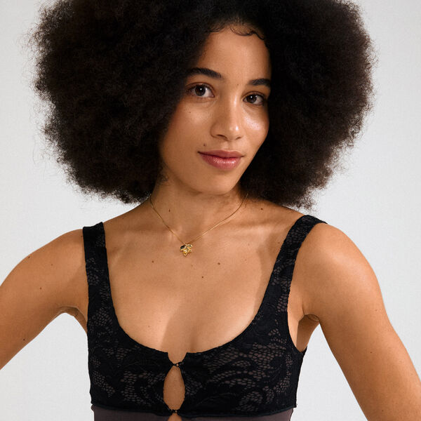 LUIS halskæde, guldbelagt, Pilgrim