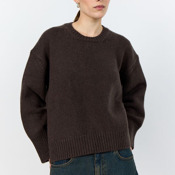LR-PERLE 1 Pullover, coffee LR-PERLE 1 Pullover, coffee, Leveté Room
