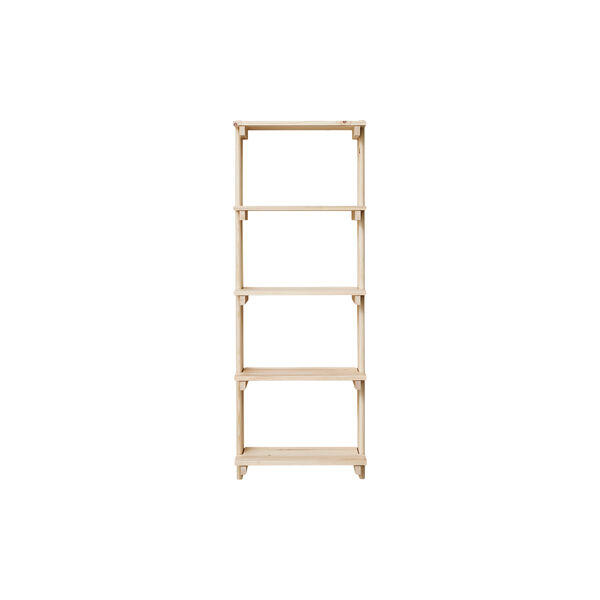 Beam Wall Shelf 5, pine Beam Wall Shelf 5, pine, Form & Refine