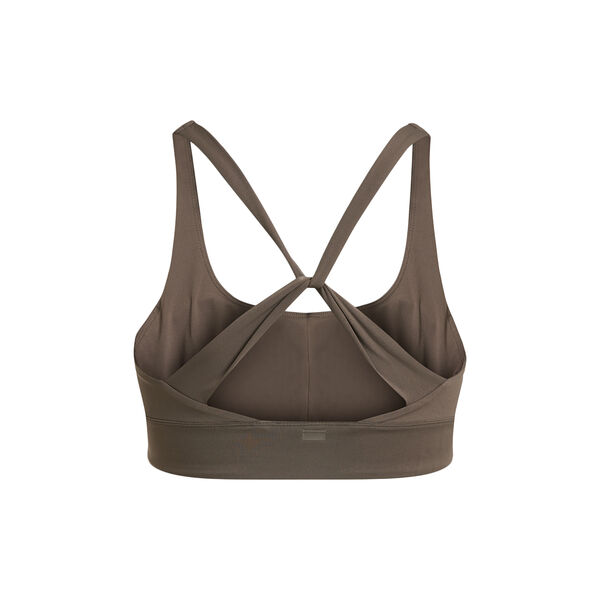Butter Soft Sports Bra Seinna, dark brown, Rethinkit