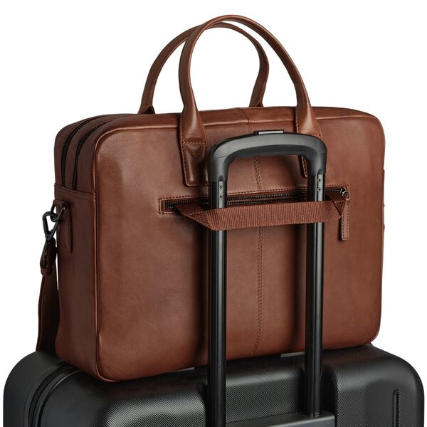AshtonMBG Laptop Bag, cognac, Markberg