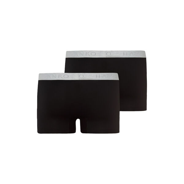Cotton Essentials Pants 2-Pack, black, HANRO