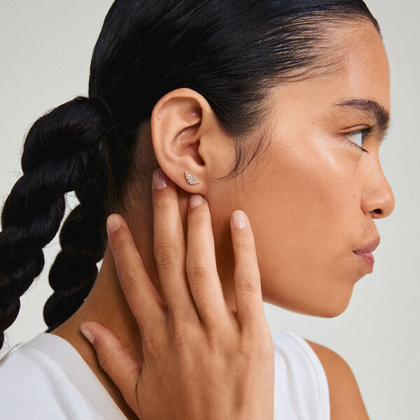 BERENIKE &Oslash;restikker, gold plated, Pilgrim