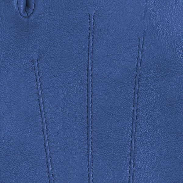 Carla læderhandske, denim blue, Kessler