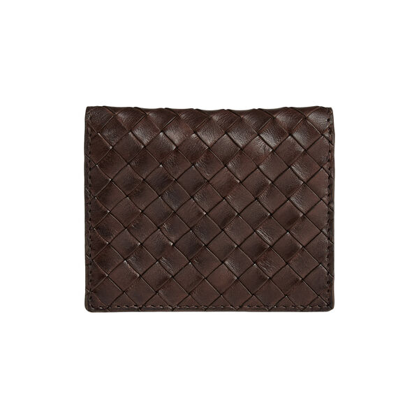 AmeliaMBG Card Holder Weave, dark brown, Markberg