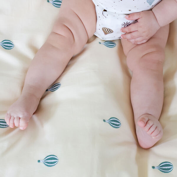 Broderet baby senget&oslash;j, dreamland, Cam Cam Copenhagen