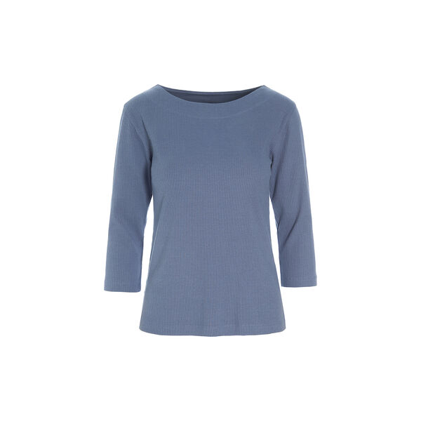 Naibu rib bluse med 3/4 ærme, moonstone Naibu rib bluse med 3/4 ærme, moonstone, BITTE KAI RAND