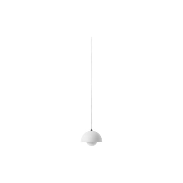 Flowerpot VP10 Pendant, matt white, &Tradition