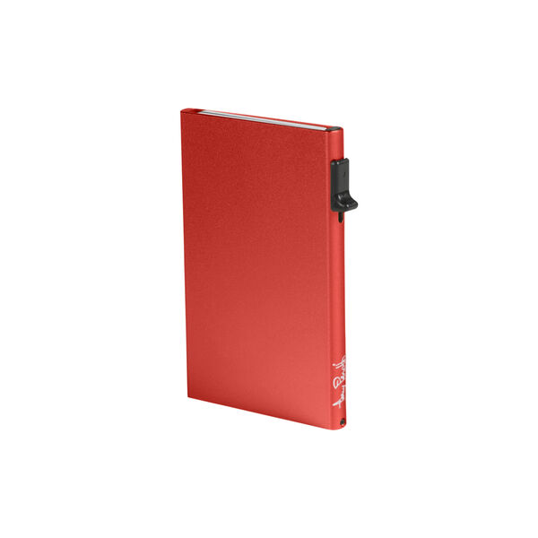 Furbo Single Aluminum Cardholder, red, Tony Perotti