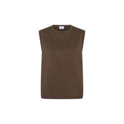 MilaSZ Vest, fondue fudge melange, Saint Tropez