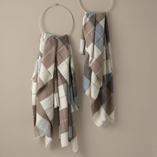 Scotch plaid, grey, ELVANG