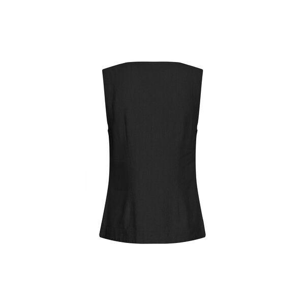 IHLINNO Waistcoat, black, ICHI