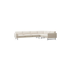 562B Calmo Elements Sofa, Ecriture 0210/black steel, Fredericia Furniture