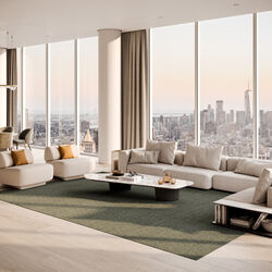 Goose Eye Icon XL gulvtæppe, timber green 735, Kasthall