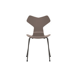 Grand Prix™ 3130 fuldlakeret stol, deep clay/warm graphite, Fritz Hansen