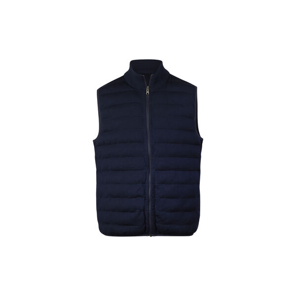 Vest Knitted Reversable , navy, Stenstr&ouml;ms